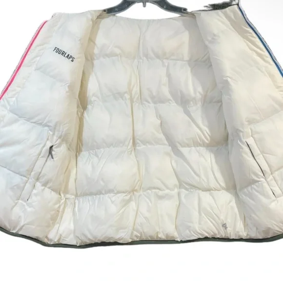 NWT FourLaps Polar Quilted Reversable Sherpa Jacket
Unisex Size S - Picture 10 of 12